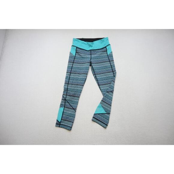 Lululemon Leggings Compression Performance Athletic Yoga Sweat Pants Womens Sz 6 - Picture 1 of 10